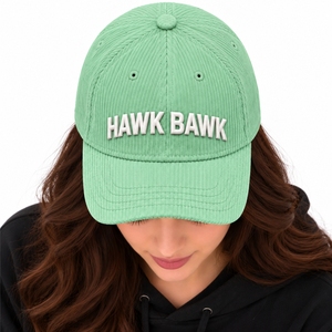 Casquette en velours côtelé unisexe personnalisée avec sangle réglable, fermeture brodée réglable et style streetwear moderne décontracté - Product Image 4
