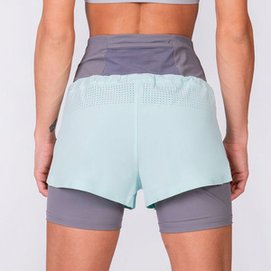 Pantalones Cortos Deportivos Casuales de Doble Capa, Último Modelo 2026, con Logotipo Personalizado, Etiqueta Privada, Precio Económico, Venta al Por Mayor Directa de Fábrica - Product Image 3