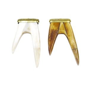 Meilleure qualité 3.5 pouces os incrustation bijoux pendentif dernière pierre classique artisanat placage haute vente en vrac charmant pendentifs de mode - Product Image 1