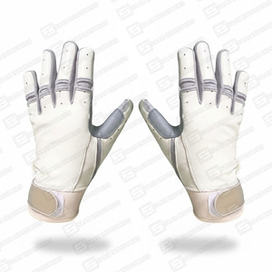 Guantes de Béisbol y Sóftbol SAAR INDUSTRIES Personalizables de Cuero Genuino con Protección Completa para las Manos, Ajustables y Ligeros - Product Image 5
