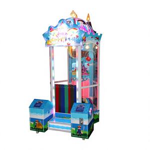เครื่องเล่นเกมอาร์เคดแบบแลกตั๋วเมทัลลิก Rainbow Castle 1 Player พร้อม WiFi สำหรับเด็ก เล่นเกมขว้างลูกบอลในสวนสนุกและห้างสรรพสินค้า - Product Image 1