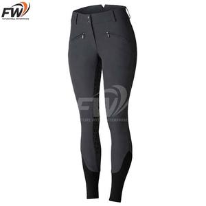 Pantalon d'équitation pour femme, culotte d'équitation à assise intégrale en silicone, taille haute, pour l'équitation - Product Image 3