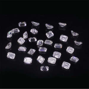 เพชรทรงเหลี่ยมมรกต น้ำหนักรวม 16.40 กะรัต ผลิตในห้องปฏิบัติการ ความใส VVS-VS สี D-E ขนาด 6.00 ถึง 4.00 มม. ได้รับการรับรองจาก IGI สำหรับทำเครื่องประดับแหวน - Product Image 3
