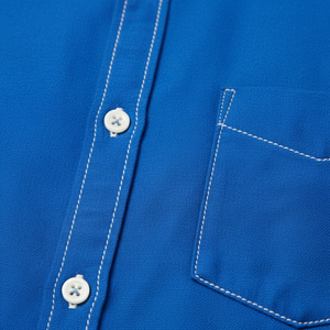 Chemise décontractée Oxford personnalisée avec logo, 100 % coton, coupe ample, boutons en corne, écologique, pour hommes – Vente en gros - Product Image 6
