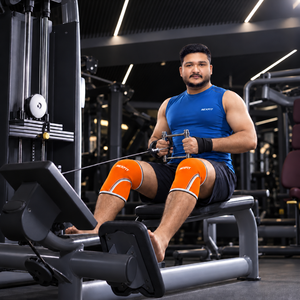 Genouillères personnalisées avec logo pour squats intensifs, musculation, entraînement en salle de sport, fitness, sports – Fabricant OEM ODM en gros - Product Image 6