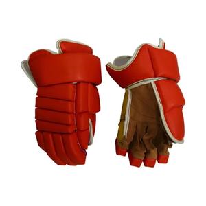 Gants de hockey sur glace professionnels pour adultes, tendance et très demandés, en cuir/nylon, avec fermeture auto-agrippante réglable, pour l'entraînement - Product Image 1