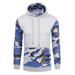 Sweat-shirt à capuche pour homme de haute qualité, couleur gris bleu, imprimé, coupe classique, vêtement décontracté, polyester et coton, sweat-shirt à sublimation pour homme - Product Image 1