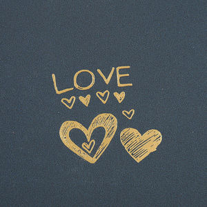 Valentine's Day Custom Jewelry Gift Box Set Gold Foil Embossed UV Advantage Includes <b>Ring</b> Paper Bag Soap Rose-Made Cardboard - Product Image 4