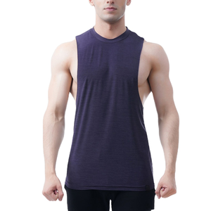 Hot Selling Men <b>Stringer</b> Tank Top Lightweight Breathable Gym <b>Vest</b> Bodybuilding Sleeveless Shirt Premium Fabric Custom Logo - Product Image 1
