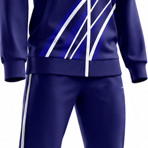 Sublimation Printed OEM Tracksuit Set High Performance <b>Custom</b> Sportswear Apparel With Team Logo Design For Training Purpose Wear - Product Image 4