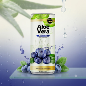 Jus d'aloe vera naturel 250ml |   Faible en sucre, bon pour la santé |   Fabricant d'emballages en conserve au Vietnam - Product Image 1