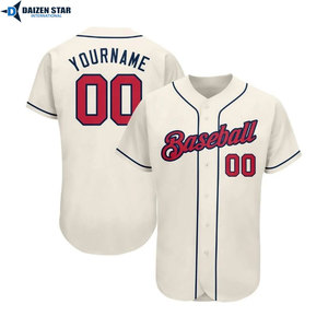 Maillot de baseball à boutons personnalisé par sublimation – Tenue athlétique - Product Image 2