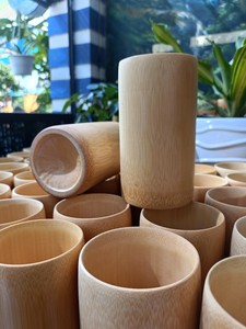 <b>Bamboo</b> Coffee <b>Cup</b> Eco Conscious Drinking Mug Perfect For Coffee Tea Water Handmade From Vietnam - Product Image 2