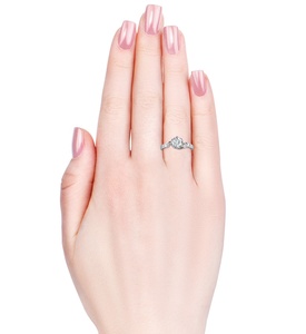 <span class=keywords><strong>Anello</strong></span> con foglia di nozze alla moda dasini impreziosito da cristalli <span class=keywords><strong>Swarovski</strong></span> in argento Sterling gioielli 925 <span class=keywords><strong>anello</strong></span> placcato in oro 18K - Product Image 5