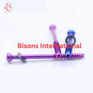 Juego de Instrumentos Ortopédicos Manuales para Tornillos Herbert Canulados, Venta al Por Mayor BISONS |   Instrumentos Quirúrgicos de Titanio con Certificación CE para - Product Image 3