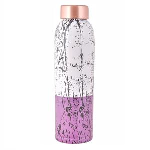 Nouvelle bouteille en cuivre bleue au design classique, finition émaillée, pour stockage d'eau chaude, bouteille à boire directement, fournisseur d'Inde - Product Image 2