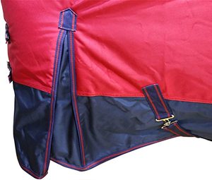 <b>Winter</b> Horse <b>Blanket</b> with Detachable Collar 2520D Waterproof and Breathable Oxford Cloth - Product Image 3