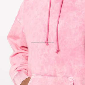 เสื้อฮู้ดผู้ชายผ้าทอลายกรดตะเข็บตัดกับเสื้อมีฮู้ดของผู้ชายแบบวินเทจมีรายละเอียดที่เป็นเอกลักษณ์และดูไม่เหมือนใคร - Product Image 5