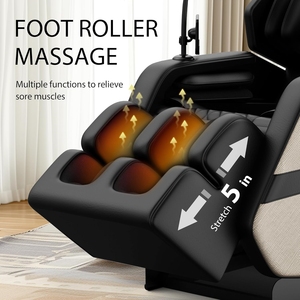 Sillón de Masaje de Cuerpo Completo con Control por Aplicación, Sillones de Masaje de Gravedad Cero con Modos de Extensión Automática de Piernas, Calefacción, Shiatsu, Modo de Sueño - Product Image 4