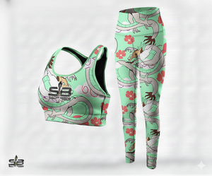 women yoga set best quality sublimation and fabric - Product Image 1