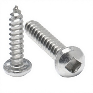 Best Price Stainless Steel Self Tapping <b>Screw</b> SS304 Square Drive Pan Head DIN7981 <b>Screw</b> for Sheet Metal Use - Product Image 1