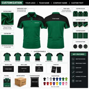 เสื้อโปโลชายหลากสี ปี 2026 แขนสั้น ปักโลโก้ด้านหน้า สวมใส่สบาย ระบายอากาศได้ดี ผ้าปิเก้ โพลีเอสเตอร์ 100% - Product Image 5