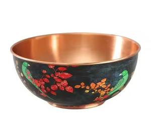 Exclusive Metal <b>Soup</b> <b>Bowl</b> Stainless Round Deep Modern Decor - Product Image 6