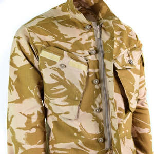 Camisa Táctica Británica de Manga Larga con Camuflaje Desértico, Botones Frontales, Bolsillos en el Pecho, Uniforme de Trabajo de Algodón - Product Image 6
