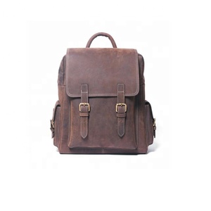 กระเป๋าสะพายข้างมีซิปลายเรขาคณิตหนังแท้สำหรับผู้หญิง/ทุกเพศ - Product Image 2