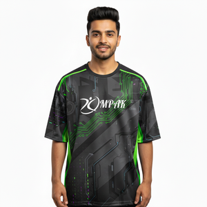 Camiseta Moderna Extra Grande Sublimada, Ropa Casual de Moda Urbana para Hombre, Cómoda y Holgada - Product Image 1