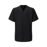 Maillot de baseball sublimé léger à manches courtes, personnalisable avec couleurs d'équipe, logo et numéros de joueur pour uniformes de club