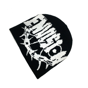 Gorro Geométrico 100% Acrílico Unisex para Adultos, Estilo Casual Urbano, 56-58CM, Bordado, Tejido, Gorro de Invierno - Product Image 6
