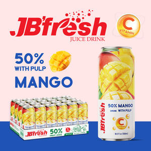 น้ำผลไม้กระป๋อง JB'FRESH รสแมงโก้ เสาวรส สับปะรด 500 มล. - น้ำผลไม้รวมรสชาติหลากหลาย ราคาถูก ขายดี - Product Image 3
