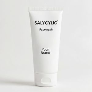 Nettoyant Visage Premium à l'Acide Salicylique 50ml Tube – Nettoyant Visage OEM Marque Privée pour Hommes et Femmes - Product Image 3