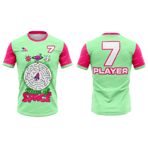 ชุดฟุตบอลแบบ Flag Football ลายพิมพ์ฤดูหนาว ระบายอากาศได้ดี ชุดแข่งขัน 7 คนต่อทีม พร้อมโลโก้สั่งทำด้านหน้า และแพ็คเกจขายส่ง - Product Image 3