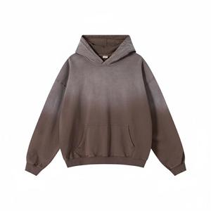 Sweat-shirts pour hommes de qualité supérieure, élégants, chauds et confortables, 100% coton, écologiques, à capuche surdimensionnée, imprimé numérique délavé à l'acide, parfaits pour l'hiver - Product Image 1