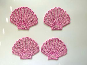 Decorative Premium Embroidery <b>Beaded</b> <b>Coaster</b> with Beautiful Handmade Beadwork for Tea Coffee Serving and Elegant Tabletop Decora - Product Image 2