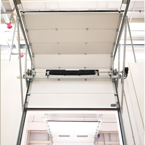 Porte à enroulement industrielle automatique pour la sécurité des entrepôts, des usines et des garages - Product Image 2