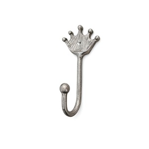 Loading Capacity Crown Design <b>Bathroom</b> Kitchen High Quality Metal Wall Hanger <b>Hook</b> Natural Polished Finish Adhesive Wall <b>Hook</b> - Product Image 3