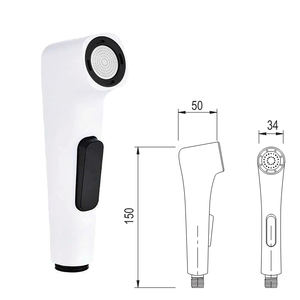 Cabezal de Bidé OEM/ODM KSVX-37, Rociador de Bidé de Plástico ABS, Personalizable, Accesorios Portátiles para Inodoros, Moderno para Cocina, KSN Vietnam - Product Image 2