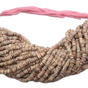 Cuentas lisas de rodocrosita natural para pulseras, collares y joyería para mujer, directamente del fabricante. - Product Image 1