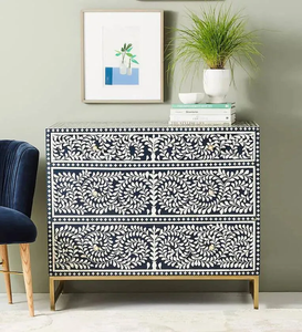 Armoire de salon de luxe en bois de os, faite à la main, design traditionnel antique, écologique, durable, personnalisable pour hôtel, chambre, école - Product Image 1