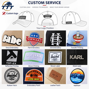Gorra Trucker de Malla de 6 Paneles Personalizada al por Mayor OEM ODM, Transpirable, de Algodón y Poliéster, para Deportes al Aire Libre, con Cierre Ajustable, Directo de Fabricante - Product Image 5