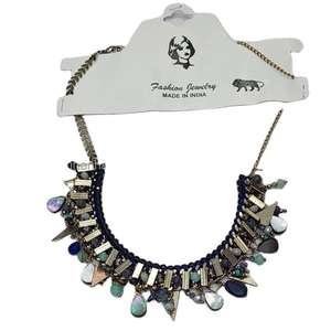 Collier en perles de résine écologiques fait main de haute qualité, modèle ange, pour décoration de mariage, en gros, en provenance d'Inde - Product Image 1