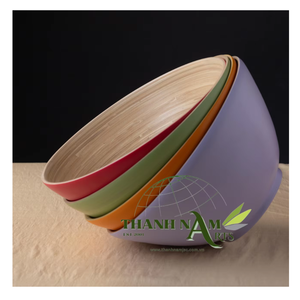 Cuencos de Bambú Clásicos de Lujo, Ecológicos para el Hogar, 100% Naturales, Hechos en Vietnam - Product Image 1