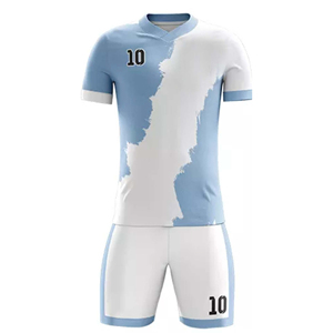 Custom Purple White <b>Heat</b>-Transfer Printed Soccer Uniform Jersey Wholesale Price Custom Logo Unisex Mesh Eco-Friendly 100% - Product Image 2