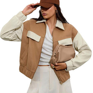 Chaqueta Bomber Casual Diaria para Mujer, Personalizable, Ligera, con Cierre, para Marca y Distribución - Product Image 1