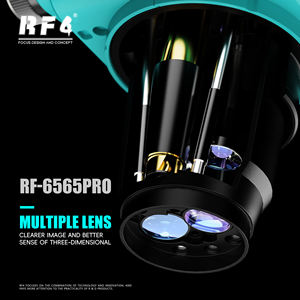 <span class=keywords><strong>Microscopio</strong></span> Trinocular RF4 Nuevo Modelo RF6565PRO con Multiplicador Fijo, Iluminación LED, Construcción Metálica, Soporte para Pantalla Externa 9 - Product Image 6