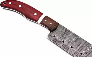 Hand Forged Damascus Chef <b>Knife</b> Superior Strength Unmatched Cutting Power <b>Sharp</b> Blade Customized Wooden Handle Eco-Friendly - Product Image 2