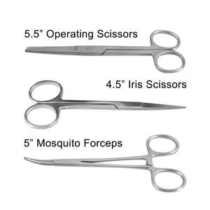 Kit d'entraînement à la suture pour étudiants en médecine, coussin en silicone pour la pratique chirurgicale, ensemble d'enseignement pour la chirurgie plastique, 1 an de formation chirurgicale - Product Image 2